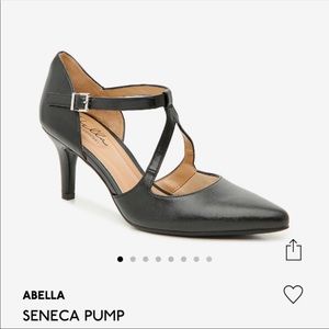 Abella | True Comfort Black Seneca Pump | 8.5